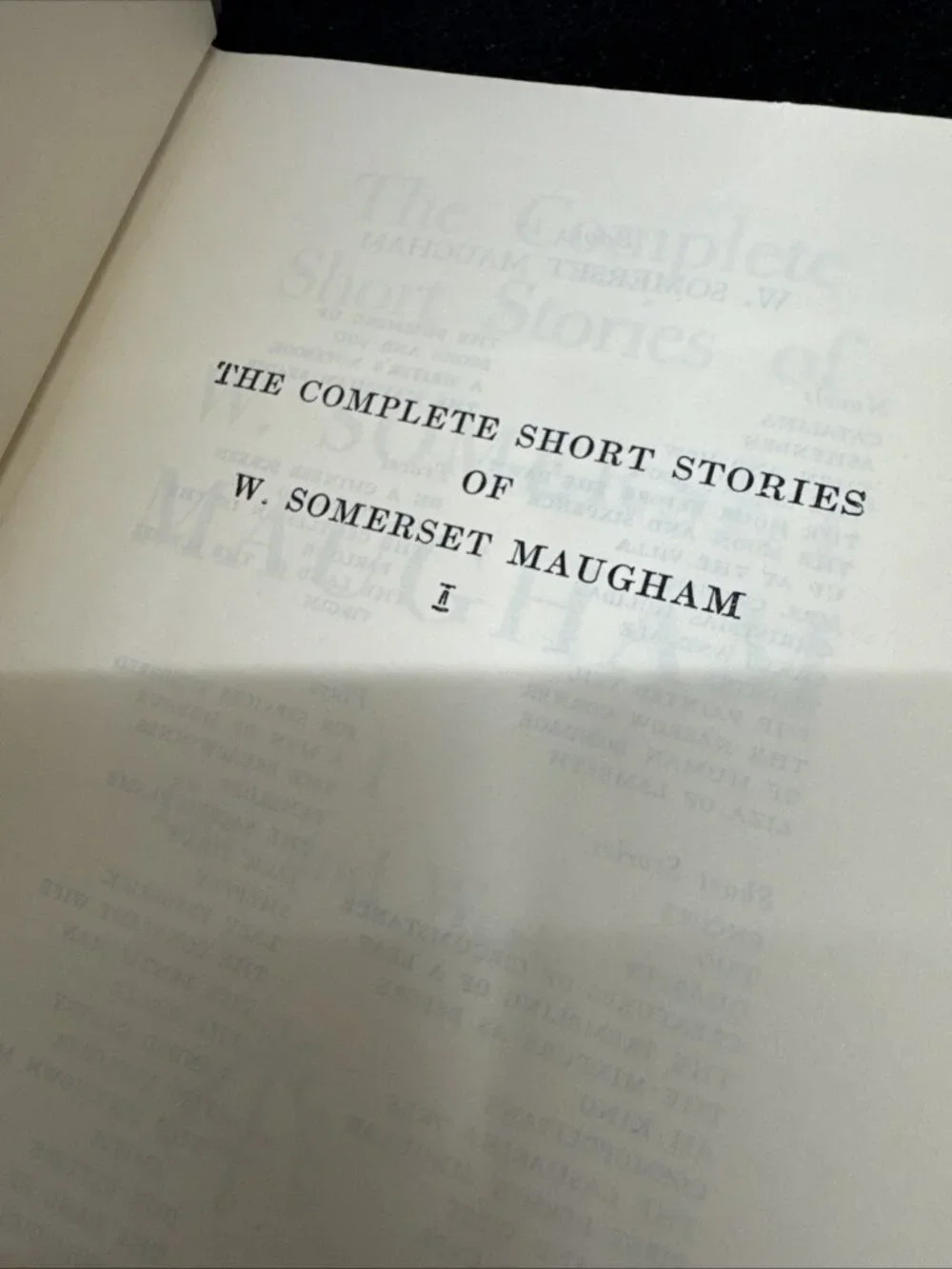 Short Stories Of W. Somerset Maugham 2-Volume Hardcover Set Doubleday Slipcase